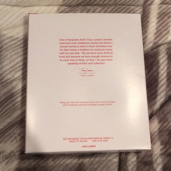 NWT Hallmark Countdown to Christmas Ornament Hanger - Picture 2 of 2